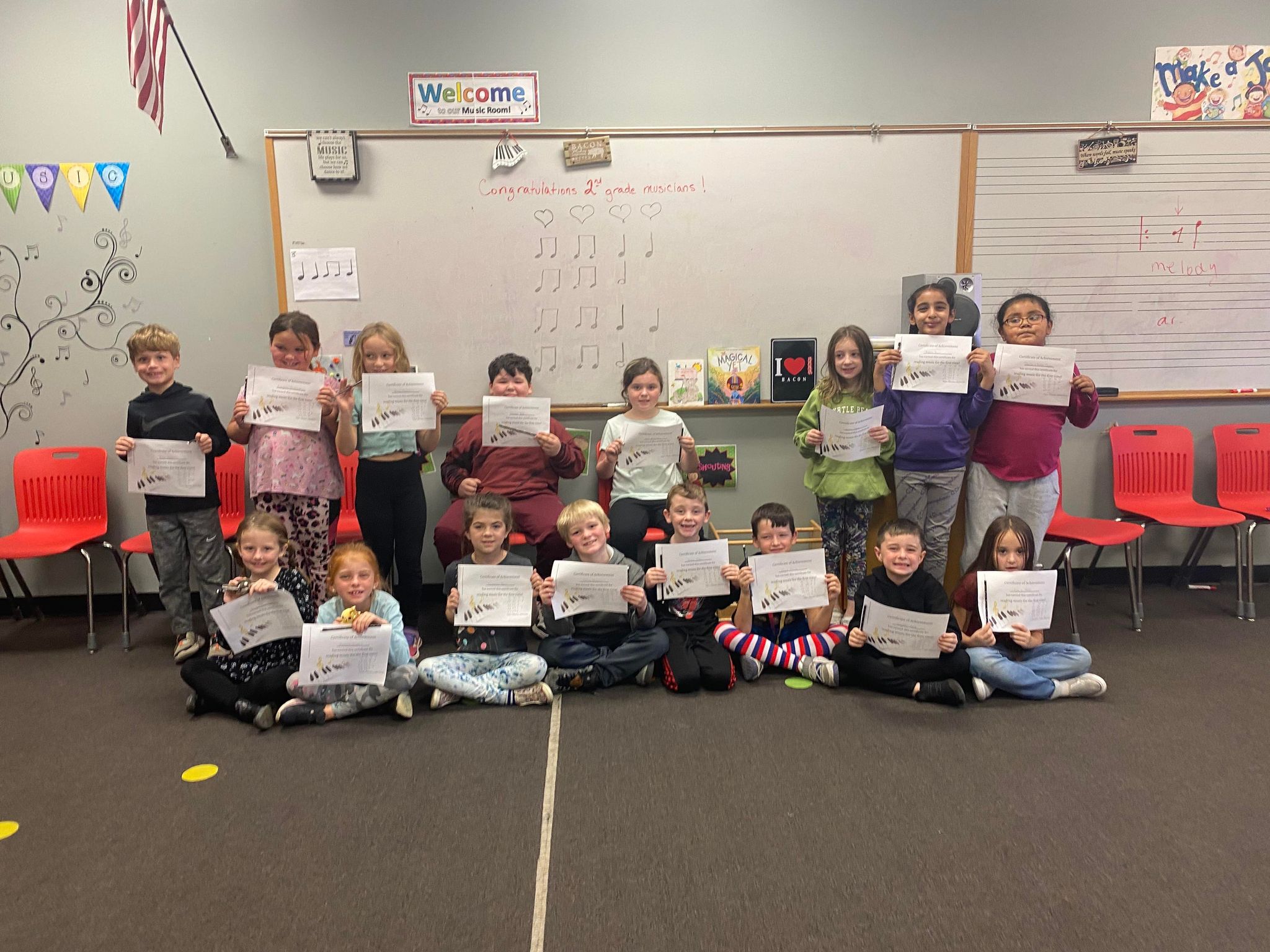 Second Grade Musicians ! Mechanicville City School District