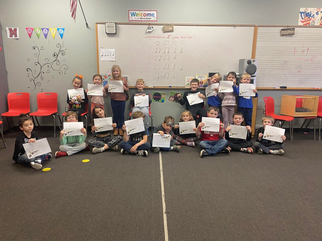 Second Grade Musicians ! Mechanicville City School District