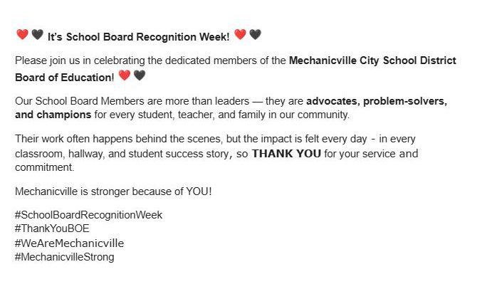 Board Recognition Week