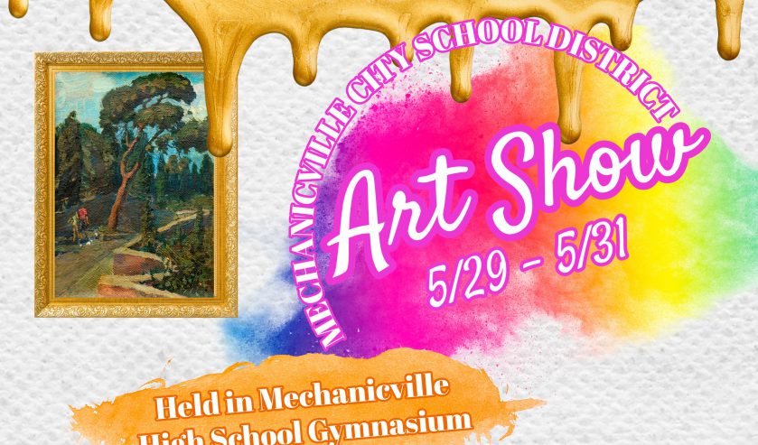 Flyer invitation to District Art Show May 29-31, 2026