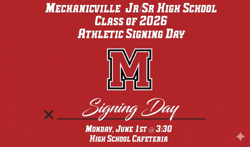 2026 Athletic Signing Day -June 1st
