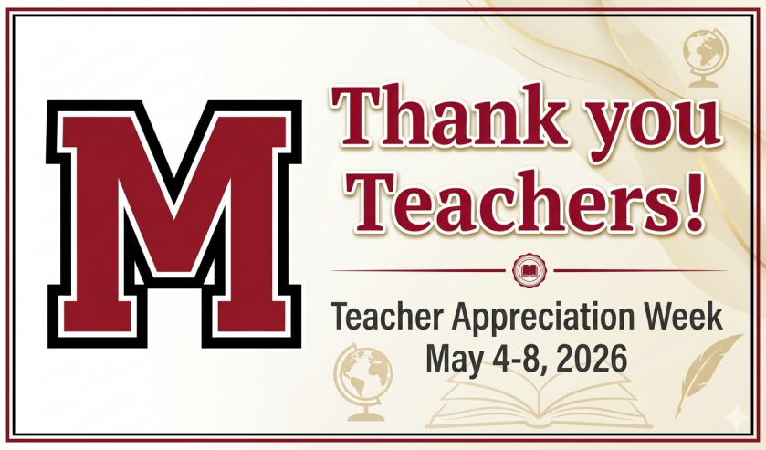 Graphic Thank you to Teachers for Teacher Appreciation Week 2026