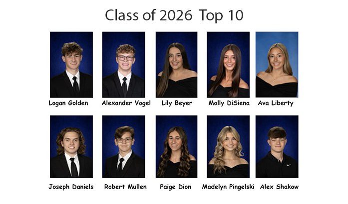 Photo of Class of 2026 Top 10